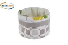 PORTAPANE STAMPATO D 25 CM CAPRI CON TRAMEZZO APPLICATO