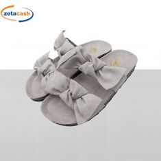 SANDALO DONNA ANTISCIVOLO C/FASCE A 2 FIOCCHI ASS