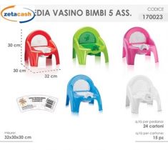 SEDIA VASINO CHIUSURA H34X30X25 CM ASS