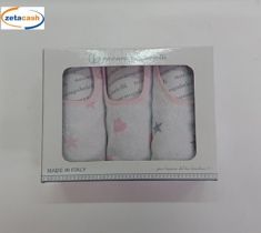 BAVETTA IN SPUGNA CON RICAMO ORSETTI