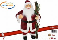 BABBO NATALE CON SACCO LUMINOSO
