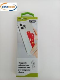SUPPORTO ADESIVO PER CELLULARE CON CINTURINO