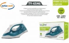 FERRO DA STIRO A VAPORE CON PIASTRA IN CERAMICA 1200W