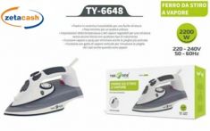 FERRO DA STIRO A VAPORE CON PIASTRA IN CERAMICA 2200W