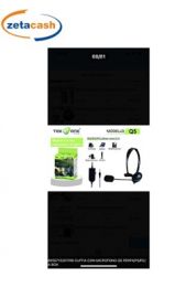 CUFFIA CON MICROFONO TEKONE MOD Q5