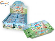 SALVIETTE BABY TRAVEL CON AVENA 20 PEZZI