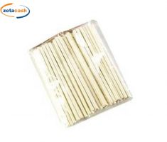 BASTONCINI BIANCHI IN CARTA 50 PEZZI