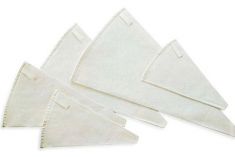 SAC A POCHE' CM. 36 IN TESSUTO BIANCO