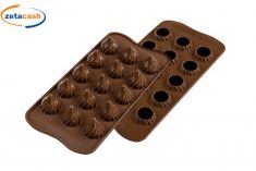 STAMPO IN SILICONE PER CIOCCOLATO FLAME
