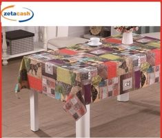 TOVAGLIA IN PVC DISEGNO SAFARI VEND A METRO