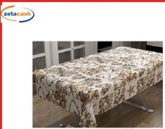 TOVAGLIA IN PVC MOD SHABBY CON STAMPA PIETRE VEND METRO