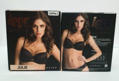 REGGISENO BALCONCINO MODELLO JULIE NERO. TAGLIA: 4° COPPA C