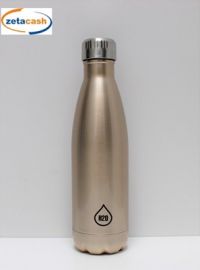 BOTTIGLIA IN ACCIAIO CALDO O FREDDO ORO 500 ML