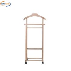 INDOSSATORE IN LEGNO MASSELLO NATURALE H 90 CM