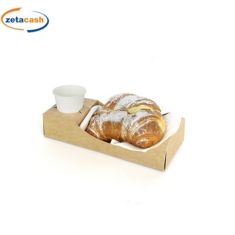 PORTABEVANDA E ALIMENTO IN CARTA COMPOSTABILE 50 PEZZI