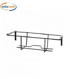 BALCONIERA IN FERRO NERA REGOLABILE 50 X 21 CM