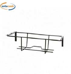 BALCONIERA IN FERRO NERA REGOLABILE 60 X 21 CM