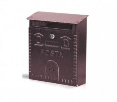 CASSETTA POSTALE CM. 23 X 9 X 29 IN FERRO