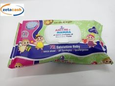 CONF 72 SALVIETTINE BABY OLIO ARGAN PROF ZUCCHERO FILATO