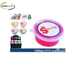 VASETTO PLASTILINA SLIME CHE SCHIFO 60GR COL ASS