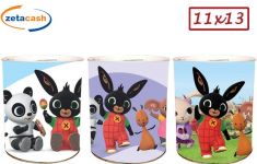 SALVADANAIO IN LATTA BING CM 11X13