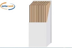 CARTA REGALO CARTONATA MARRONE 70CMX2MT