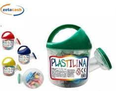 PLASTILINA COLORATA CON CONTENITORE A FORMA DI INNAFFIATOIO