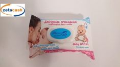 SALVIETTINE 72 PEZZI CON POP UP TALCO E AVENA