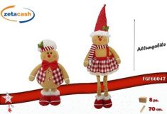 PAN DI ZENZERO IN TESSUTO DECORATO