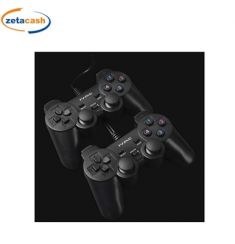 COPPIA JOYPAD USB CAVO 1,5 METRI NERO