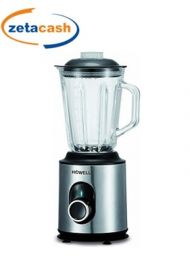 FRULLATORE CON BICCHIERE DI VETRO CON LAME IN ACCIAIO 1.5 LT