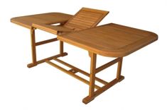 TAVOLO RETTANGOLARE DOUBLE H 74 L 150-200 CM