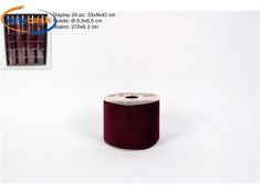 NASTRO IN VELLUTO BORDEAUX