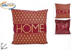 CUSCINO HOME IN VELLUTO BORDEAUX