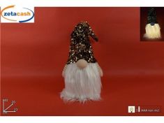 GNOMO SEDUTO CON CAPPELLO