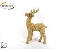 RENNA STILE CORDA GLITTER ORO H 46 CM