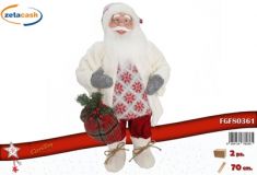 BABBO NATALE CARILLON BIANCO E ROSSO