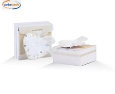 SCATOLINE LOVE CUORE DORATO CAMICIA DI PERGAMENA 10 PEZZI