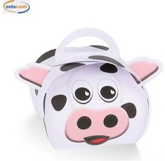 CONF 10 SCATOLINE ZOO MUCCA H7X4X4 CM