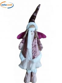 BAMBOLA NATALIZIA CREMA ROSA 52 CM