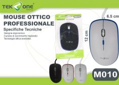 MOUSE OTTICO USB ERGONOMICO