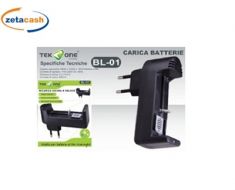 CARICATORE BATTERIE AL LITIO RICARICABILI