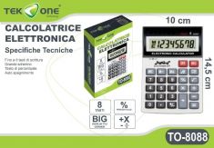 CALCOLATRICE ELETTRONICA 8 CIFRE
