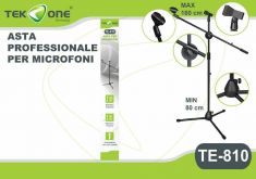 ASTA PER MICROFONI 1.60 MT