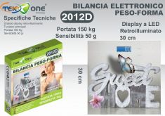 BILANCIA PESAPERSONE MAX 180 KG