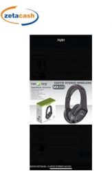 CUFFIE STEREO MUSIC WIRELESS MOD MX333