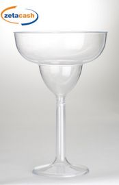 CALICE MARGHERITA IN PLASTICA H 24 CM DIAMETRO 16 CM