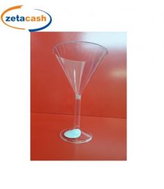 CALICE MARTINI IN PLASTICA DIAM 16 CM X H 25 CM
