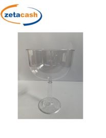 CALICE VINO PER MARSHMALLOW IN PLASTICA TRASPARENTE