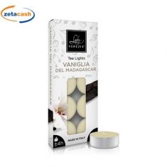 TEALIGHT VANIGLIA DEL MADAGASCAR 10 PZ